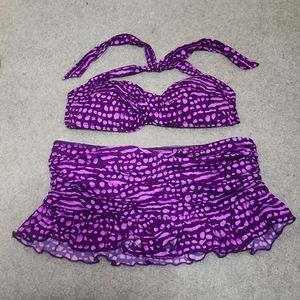 Leilani Bikini Skirt Swimsuit Set